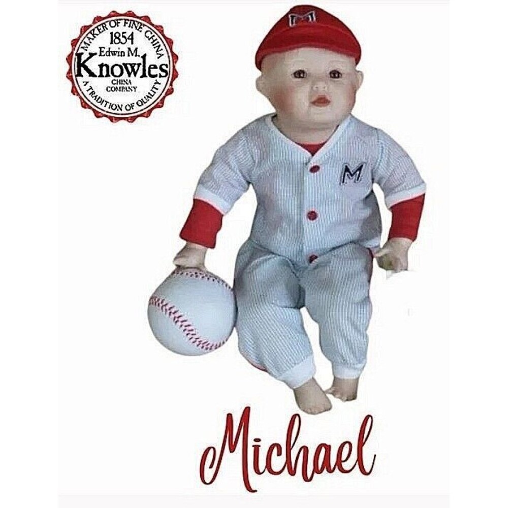 Knowles Doll Michael 10" Ashton-Drake Yolanda Bello w/COA and original box
